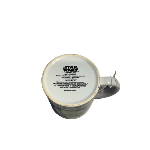 Disney Star Wars Mug Mandalorian Baby Yoda   20 oz Ceramic Coffee Cup Christmas - Picture 5 of 7